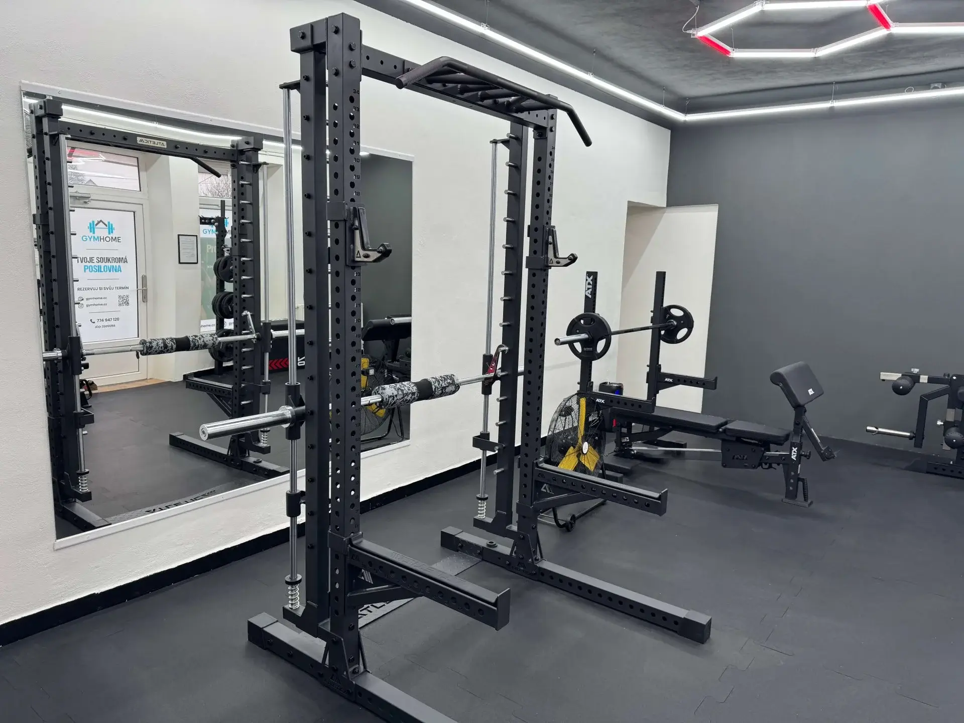 GymHome soukromá posilovna Ostrava - nonstop fitness Ostrava