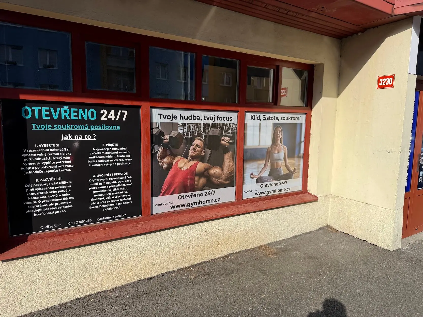 GymHome soukromá posilovna Slezská 3230, Frýdek-Místek - nonstop fitness Frýdek-Místek